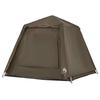 VidaXL 4-Person Fishing Tent Olive Green Quick Release, Camping Tent, Garden Tent, Outdoor Shelter, Shelter of 4005329