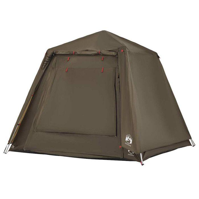 VidaXL 4-Person Fishing Tent Olive Green Quick Release, Camping Tent, Garden Tent, Outdoor Shelter, Shelter of 4005329