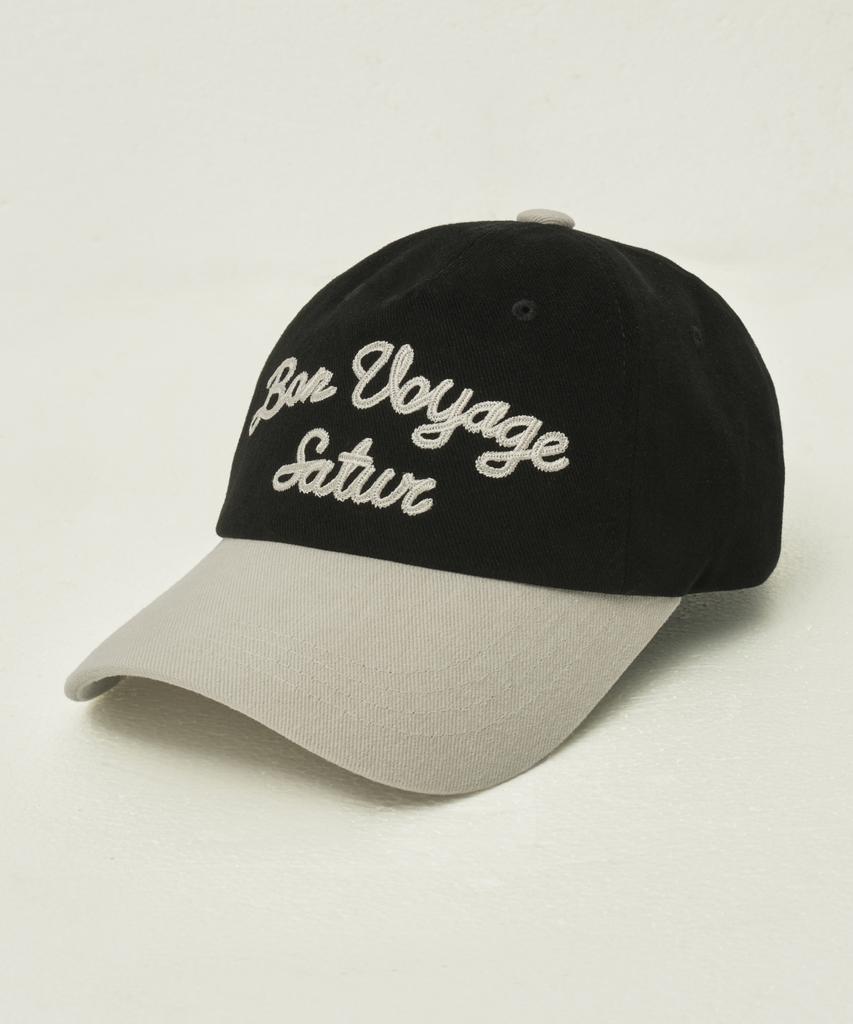 Seteo Bon Voyage Contrast 5 Panel Ball Cap Black