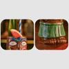 Creative Island Inspired Cup Whimsical Island Style Glass Cocktail Glass Hawaiian Party Tiki Mugs Drinkware for Parties