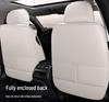 Universal Leather Car Seat Cover for All Seasons - Full Surround Cushion