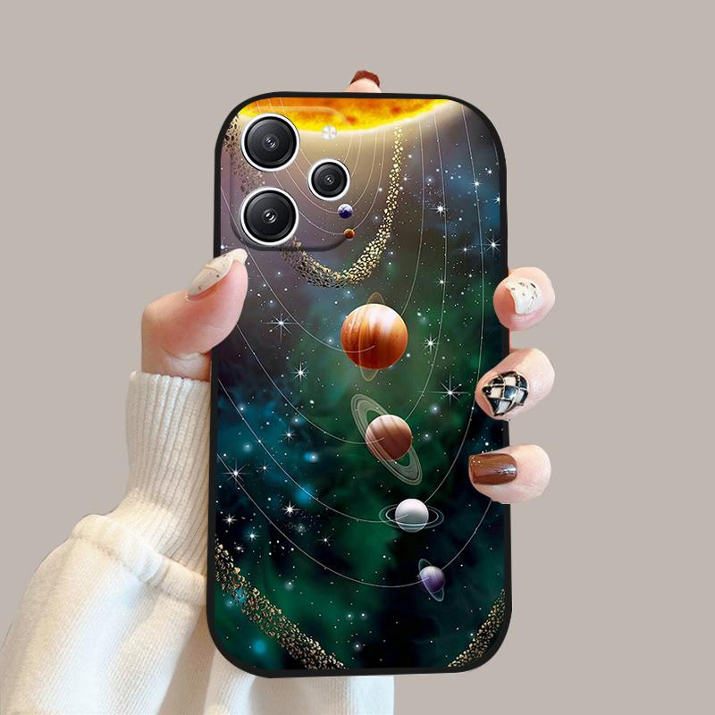 For Redmi 12 4G 5G Silicone TPU Soft Case For Redmi 12R Phone Bumper Cover For Xiaomi Redmi Note 12R 5G Protective Fundas Cases