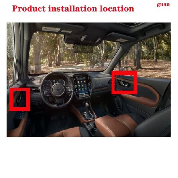 Car Interior Handle Decorative Frame For Subaru Forester 2025-2026