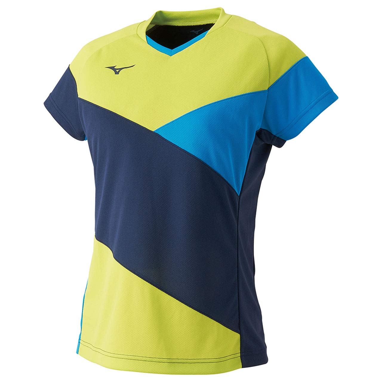 

Mizuno Table Tennis Game Short Dynamotion Sweat JTTA Dress Size M Shirt, Sleeve, Standard, Fit, Absorbent, Certified, 82JA9204, Women s, Navy/Lime