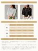 Summer Knit for Short Thin Ruffle Round Cool To the Highly Summer Knit Summer [MilaCorinna] Women, Ribbed, Sleeve, Sweater, Top, Neck, Touch, Elastic,