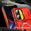 Shockproof Magnetic Case for Xiaomi POCO X7 Pro X6 Pro F7 Ultra C71 C75 M6 Poco X7Pro Pocox7 Slide Camera Lens Stand Protection
