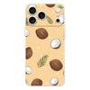 Soft Clear TPU Phone Case For iPhone 17 Air 16E 16 11 15 14 Pro MAX 12 13 7 8 Plus SE Easter Cover Protection Summer Coconut