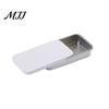 Push Pull Sliding Cover Box Tin Storage Container with Cover, Durable Metal Small Portable Container, Moisture-proof for Candy And Herbs Items