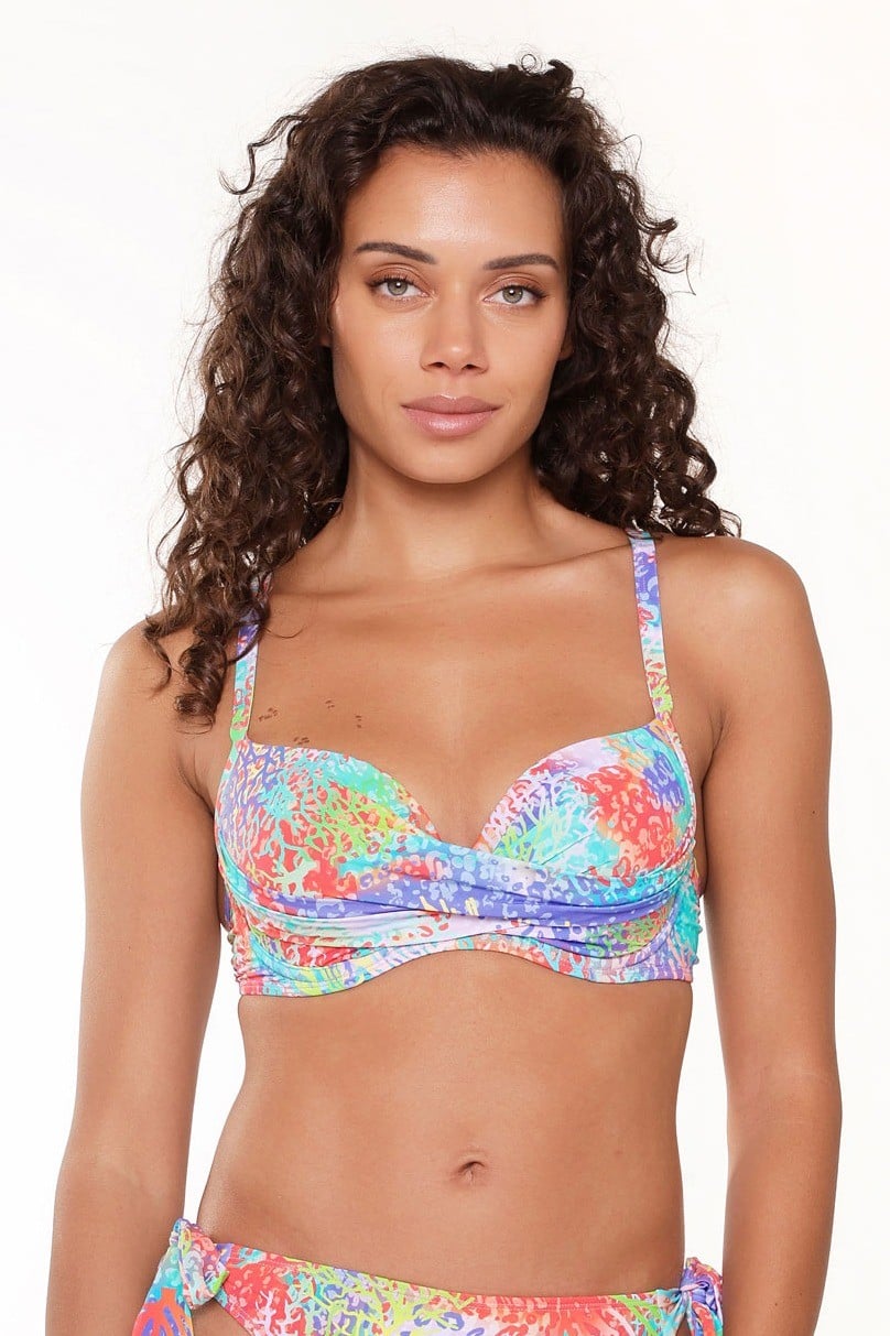 

Верх купальника с уплотненной чашкой LingaDore (98223) 46D різнокольорові кольору