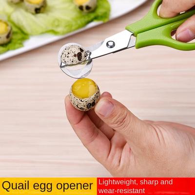 Mixer Accessories Scissors Kitchen Gadgets Opener Kitchens Quail Egg Cutter Bird Pigeons Stainless Steel Utensils Tools Dining