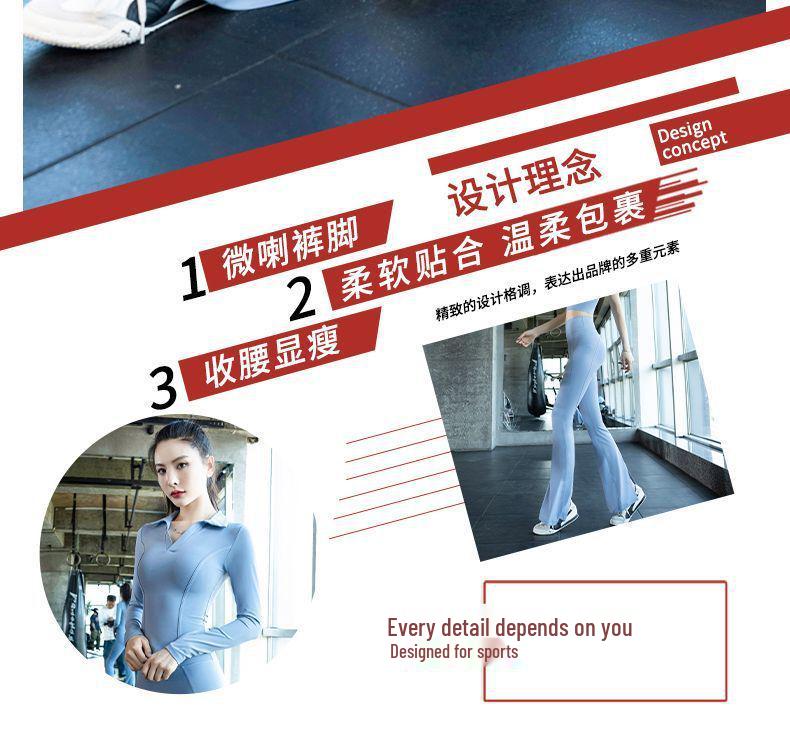 Women's Professional Yoga Suit with Chest Pads – Summer Pilates Training, Lapel, Long Sleeves, Outdoor-Ready Tight-Fitting Fitness Wear