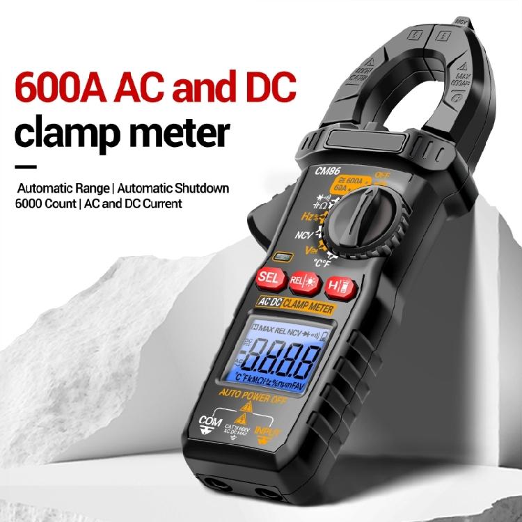 Precisions Digital Clamp Meter with User Friendly Design & Backlit Display Upgrades for Diverse Electrical Testing Needs