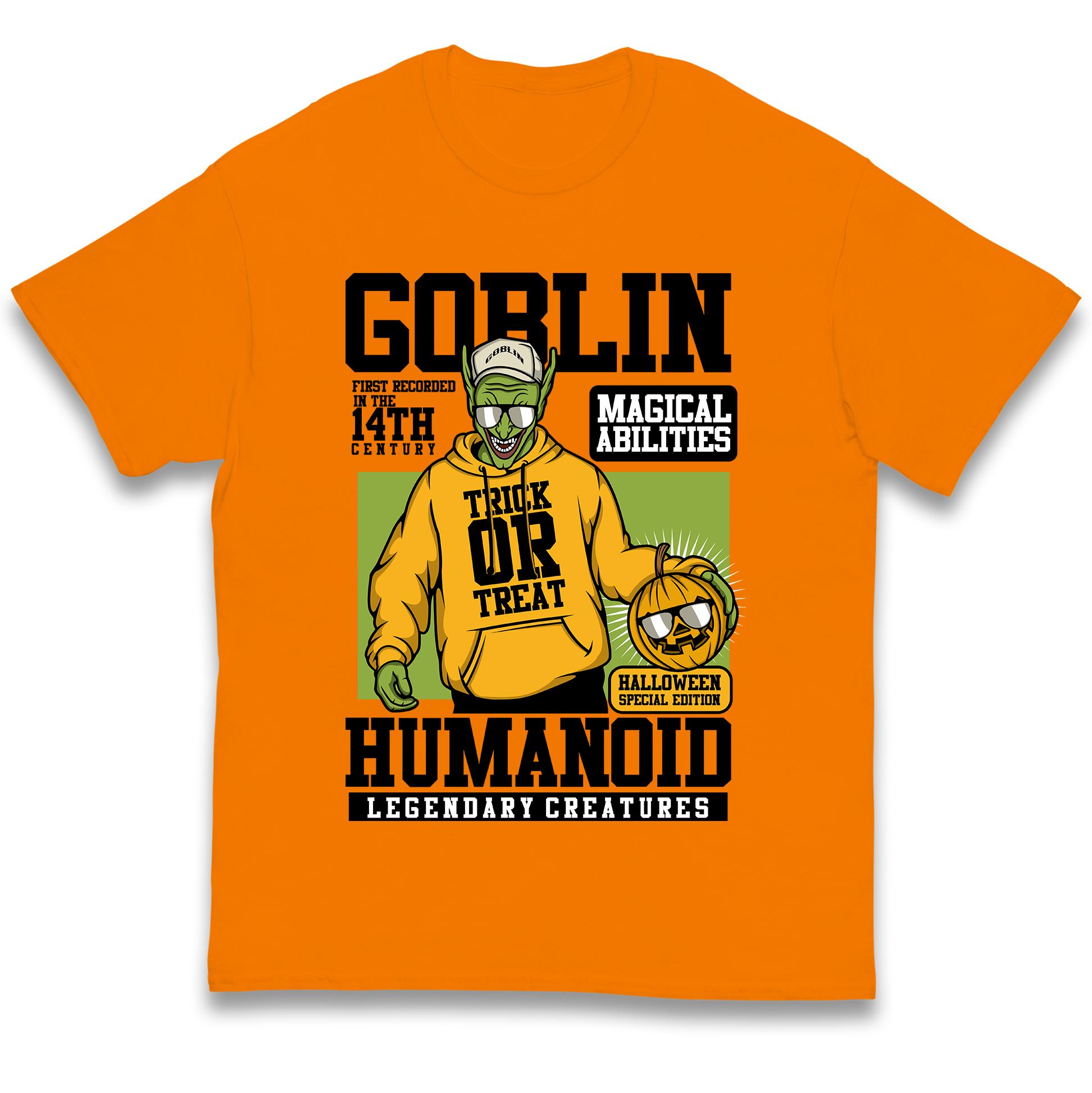 Goblin Trick Or Treat Kids T Shirt 100