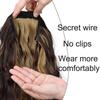 European & American Long Curly Water Wave Wigs for Women - Seamless Hair Extensions