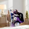 K-POP Anime Girls Group  Four Seasons Soft Warm Blanket  All-Season Thick Knit Polyester Bedspread for Bed, Camping, Travel  Perfect Gift