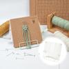 Adjustable Macrame Board Stand Macrame Cork Grid Board Foldable Beginner-Friendly DIY Projects Desk Support for Braiding Cording