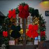 Christmas Bow Red Velvet Multiple Sizes Set Christmas Tree Decoration Festive Holiday Home Wall Door Ornament Collectible Gift