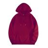 Felpa con cappuccio casual larga foderata in velluto da donna Autunno/Inverno 2024