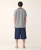 STUDIO TOMBOY [Men] Multi Stripe T-Shirt_Navy 91M6222411