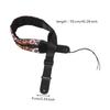 Wide Padded Instrument Strap Long-Lasting Adjustable Guitar Leather Ends