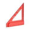 Équerre Rapporteur de Menuiserie Triangle 22.5/30/45/67.5 Degrés Outil de Mesure Règle de Mesure