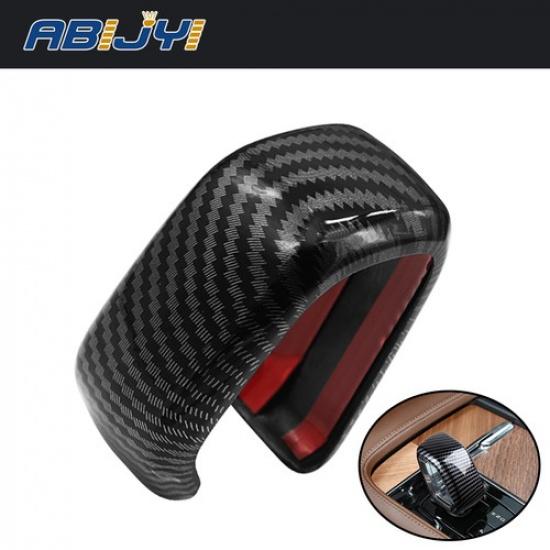 Carbon Fiber ABS Gear Shift Knob Head Cover Trim For Volvo XC90 XC60 XC40 S90