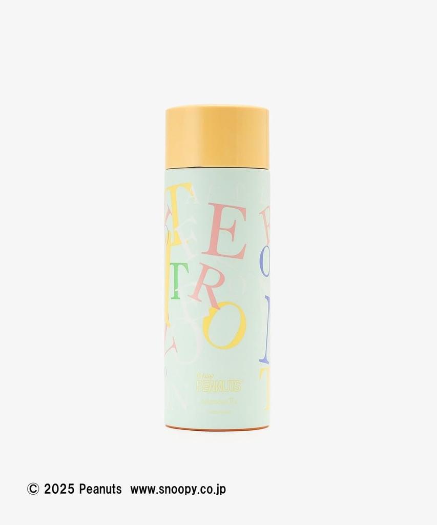 Tea AfternoonTea LIVING Water Bottle JJ14 Stainless Steel Green [Afternoon Living] Bottle/Mug Bottle/PEANUTS