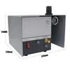 Jewelry Pneumatic Engraving Machine 1400 RPM Adjustable Speed 60Hz 80W Graver Engraving Tool Handpiece for Crafts
