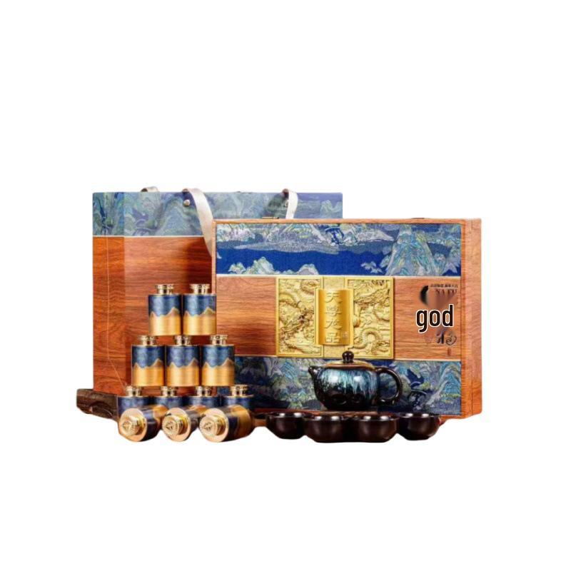 Tie Guan Yin Orchid Aroma Tea - Anxi Origin, Strong Aroma, Small Can Gift Box for Festivals