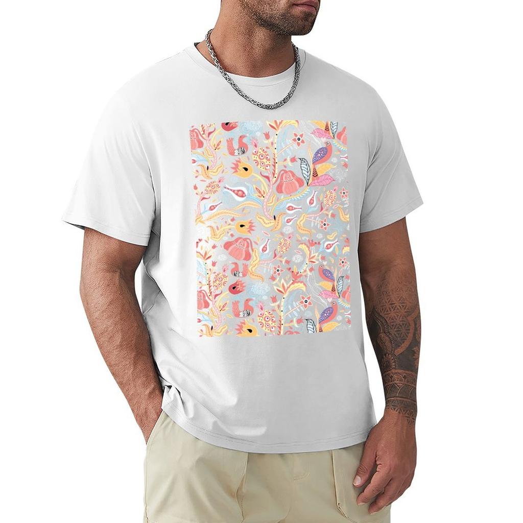 Tropical Pattern TShirt essential t shirt man clothes anime shirt mens tall t shirts