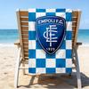 Football Empoli Crest Beach Towel - Soft, Absorbent Microfiber, Lightweight, Ideal for The Beach, Parties, Travel, Camping fan gifts