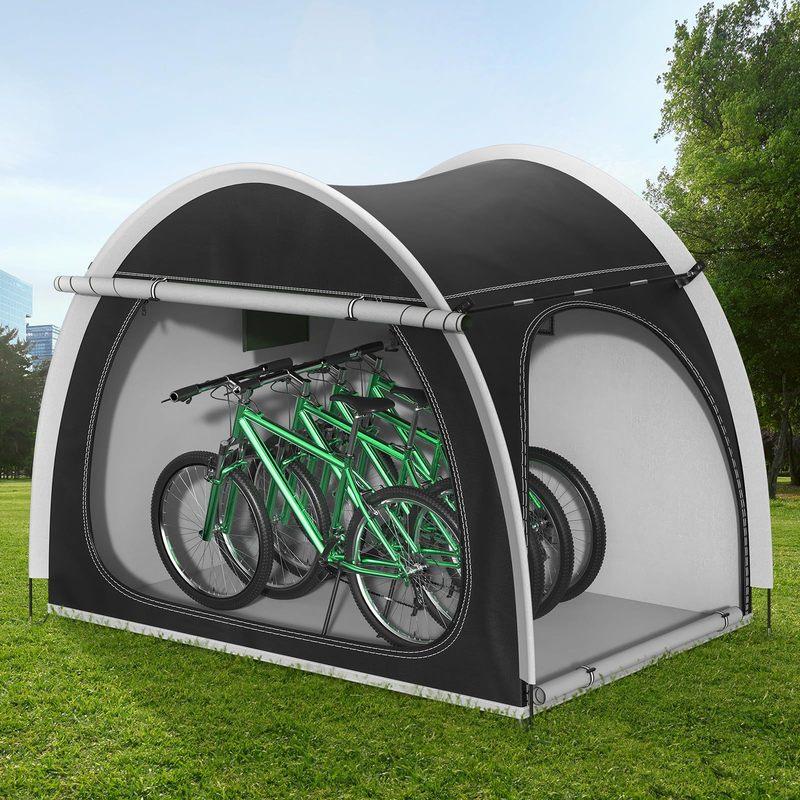 Mountain Bike Outdoor Storage Parking Tent Large Space Foldable Portable Outdoor Road Bike Tents Bicycle Protective Gear