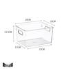 Food Grade Transparent Refrigerator Storage Box for Fresh Vegetables