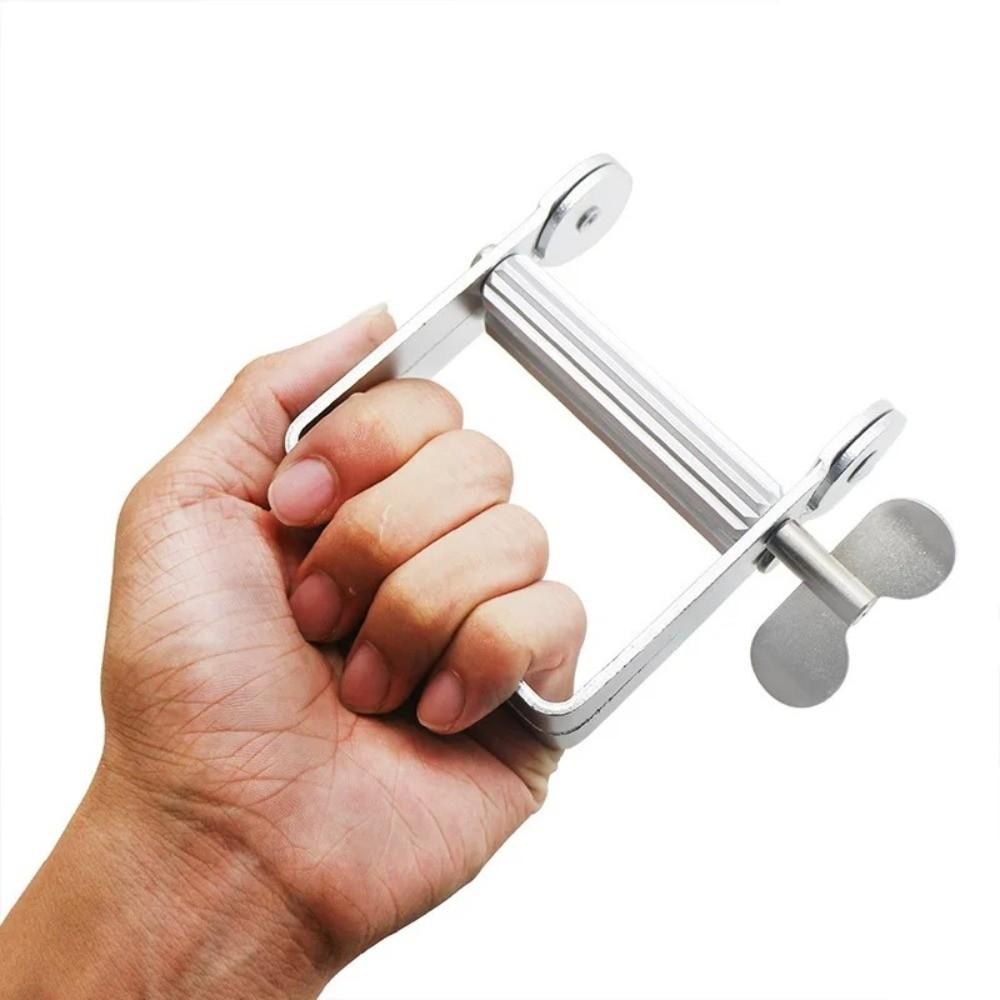 Arbeitssparende Zahnpastatuben-Aufroller Manuell drehbarer Zahnpastaspender Ölfarbe