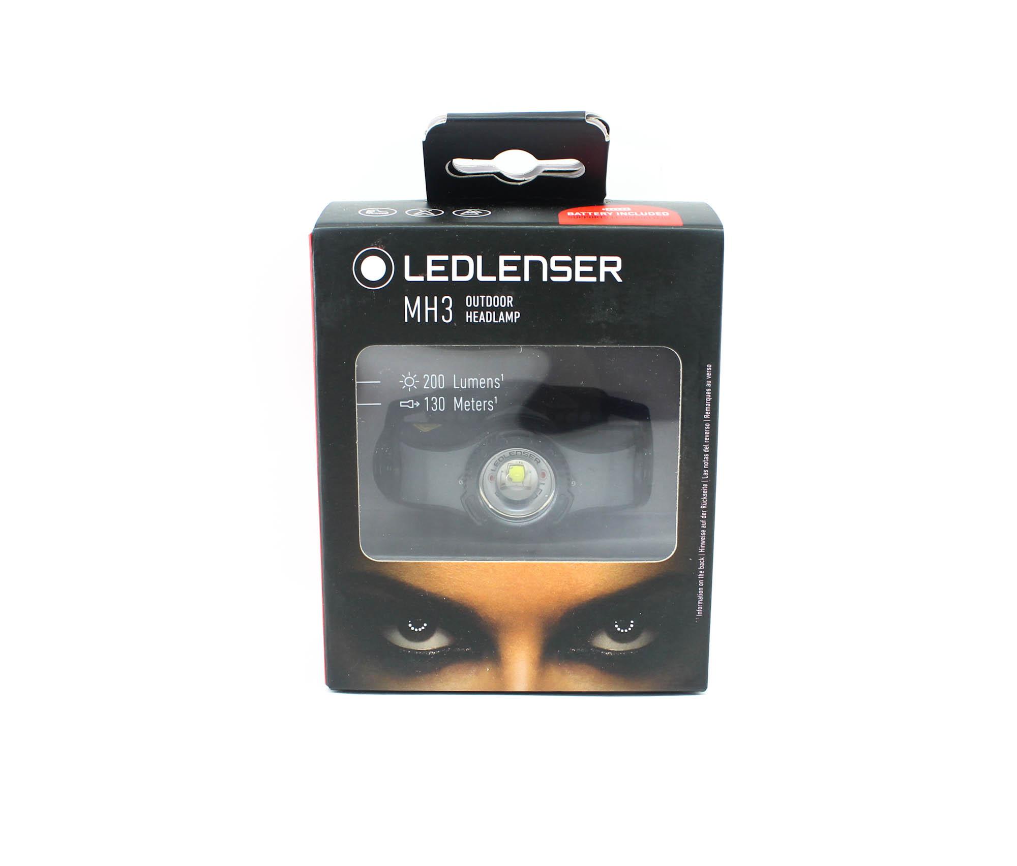 

Налобний ліхтар Ledlenser MH3 200 люмен 130 м IP54 92 г перезаряджається BG (4656)