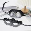 Couple Masquerade Masque Set Mardi Gras Party Ball Half-Face Masque Venetian Party Halloween Accessory for Men Women
