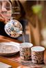 Dunhuang Gilded Silver Tea Set: Perfect Gift for Elders, Teachers, Corporate Events, or International Souvenirs.