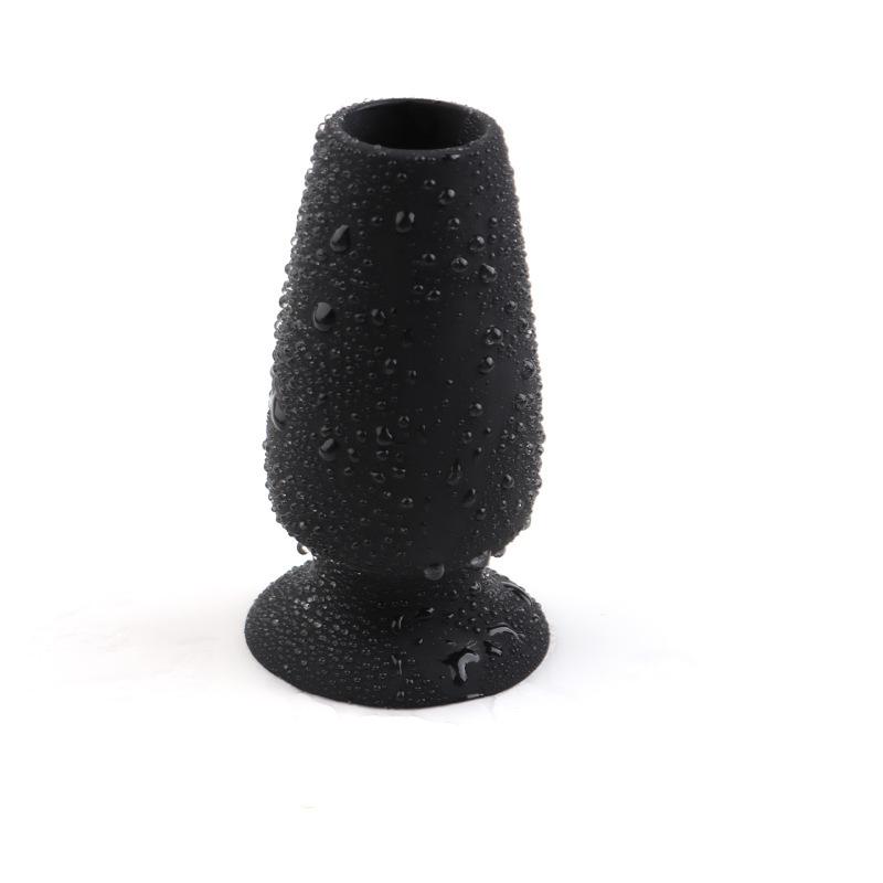 Hollow Anal Plug Silicone Hollow Butt Prostate Massage Plugs Vaginal Dilator Anus Speculum Large Butt Plug Masturbation Massager
