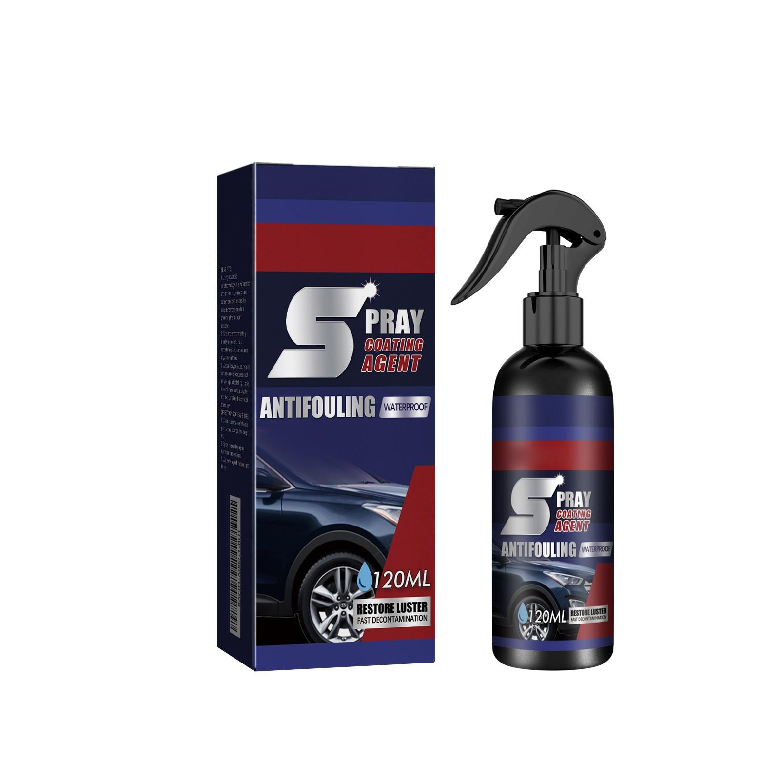 

Многофункциональное покрытие, 3 в 1 керамический спрей для покрытия автомобиля, высокобыстродействующий спрей для покрытия автомобиля, нанотехнологии, пластиковые детали 120 мл One Size