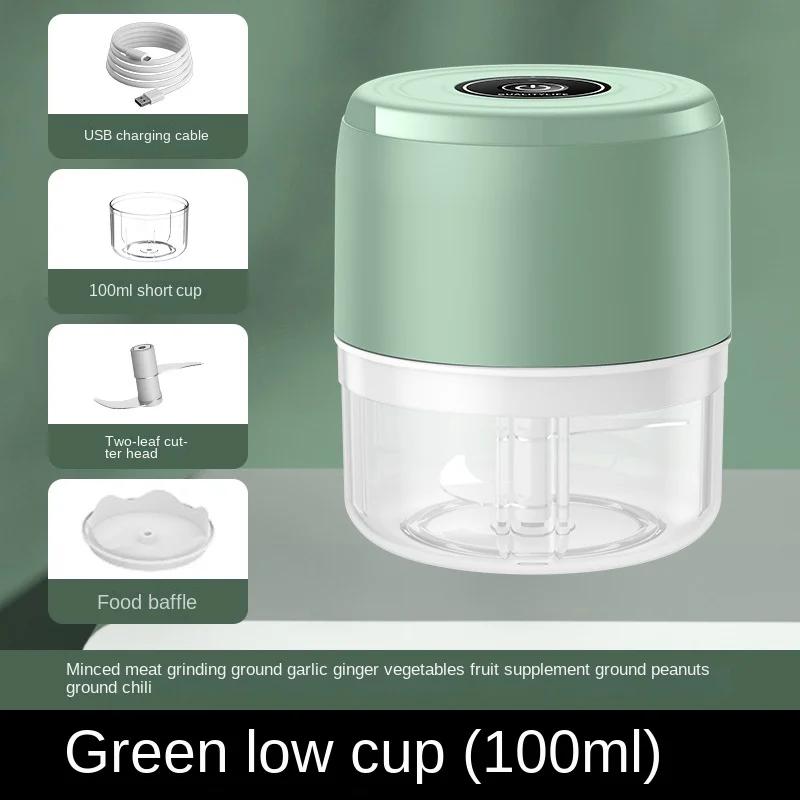 Elektrický sekáček na potraviny, drtič česneku, přenosný mini sekáček, mlýnek na maso, cibule, maso, ořechy, kráječ zeleniny, kuchyňské pomůcky