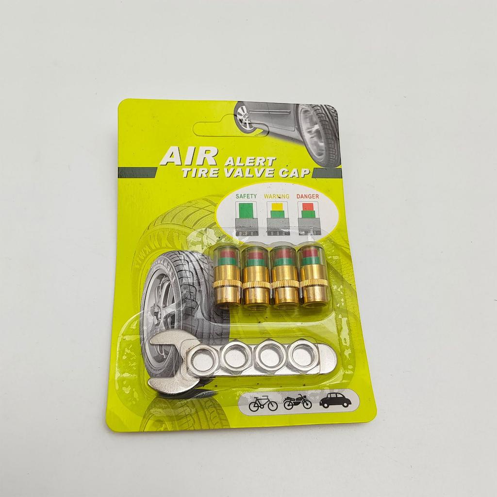 Car Tire Cap Tire Pressure Table Tire Gauge Monitoring Cap
