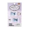 Sanrio (SANRIO) Sanrio Bangs Clip Quilt Ribbon Hair Clip Kuromi Kuromi-chan Kuromi 2.5 X 5.5 X 0.7cm Character 027294 SANRIO