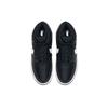Nike EBERNON Scarpe da Skateboard Mid top da Uomo Nero Bianco AQ1773-002