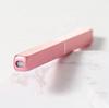 Best Beauty Own Brand Metal Pink Travel Vegan Fine Gel Gold Scrub Lip Brush Liner Remover Make Up Retractable Lip Brush