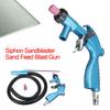 Blue PS-2 Air Siphon Sandblaster Feed Blasting Guns Abrasive Tool Power Tool Kit Sprayer with Ceramic Nozzle Tips Sand Suction Pipe