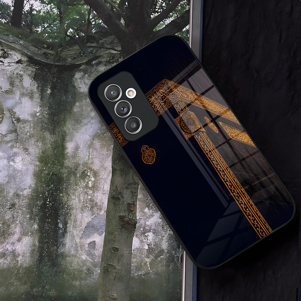 

Islamic Muslim Pilgrims In Mecca Phone Case Glass For Samsung Galaxy S24 S26 S25 S22 S20 S23 S21 Ultra Fe Plus A16 A34 A54 A24 A Galaxy S22 5G