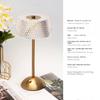 LED Table Lamp Touch Sensor USB Rechargeable Night Light 3 Color Wireless LED Bedside Lamp Atmosphere Restaurant Hotel Bar