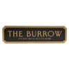 Street Sign - WIDDOP - The Burrow - Black Metal - Gold 3D Title - Wall Hook