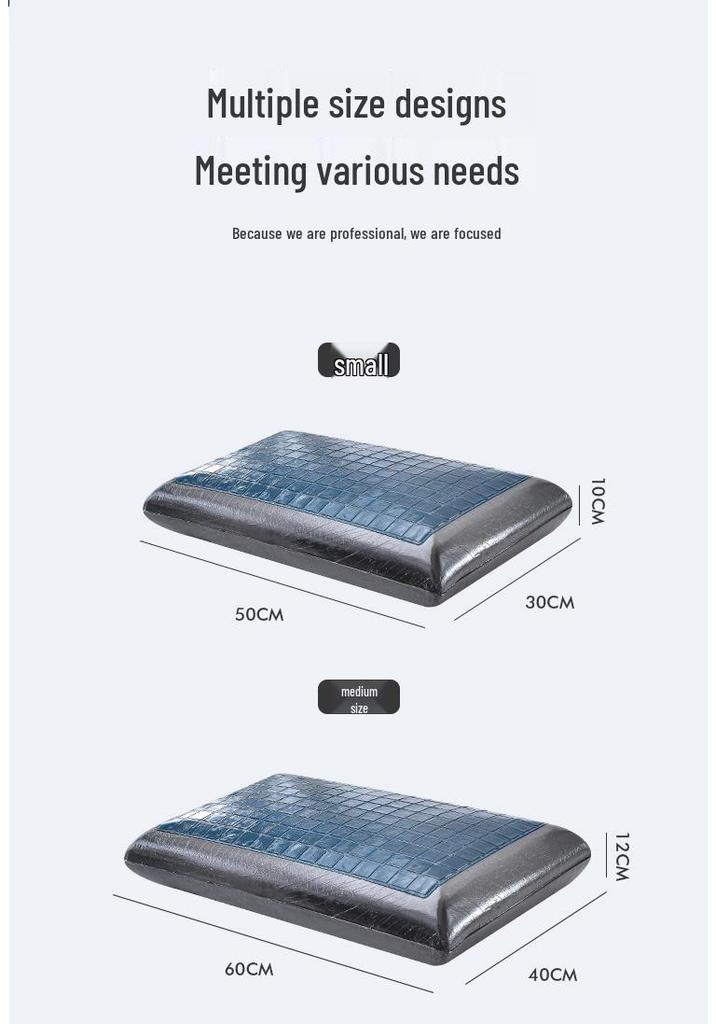 Bamboo Charcoal Memory Foam Pillow for Cervical Support and Health