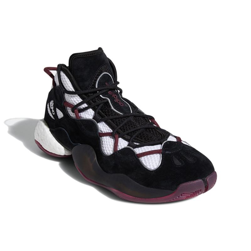 Adidas Crazy Byw 3 Black Maroon Sneakers EE6006